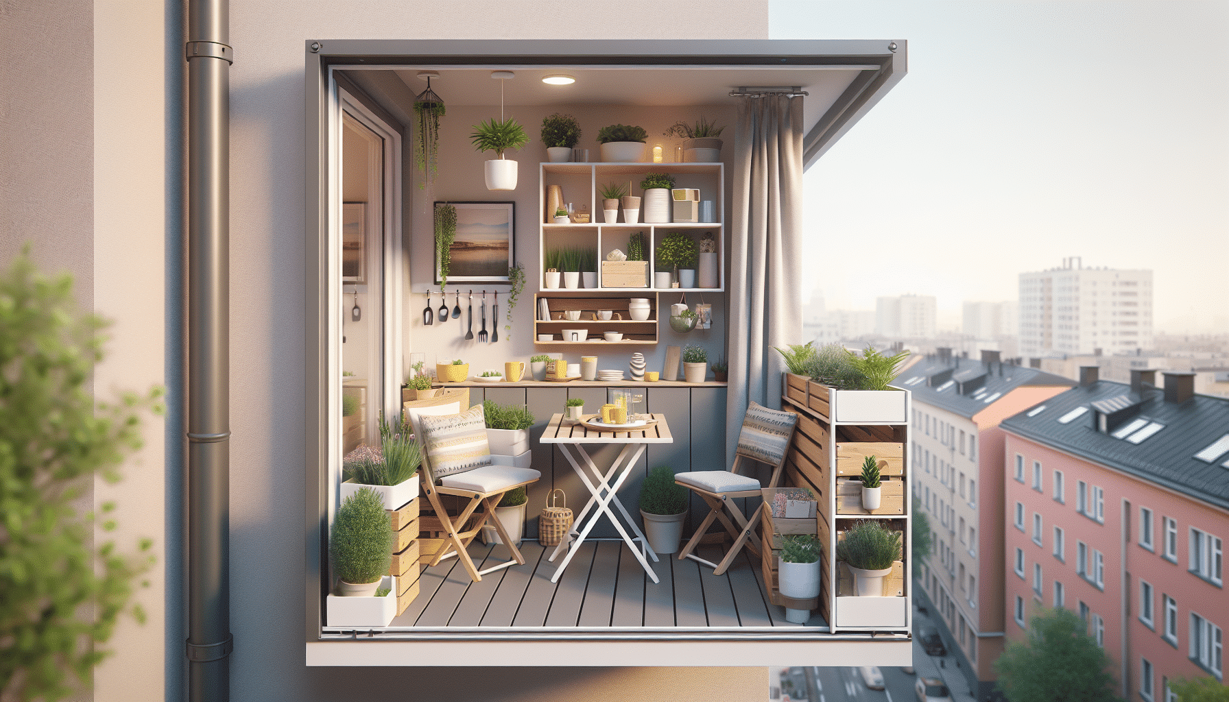 Transforma tu Espacio: Mini Balcón Renovado con Ikea a Bajo Costo