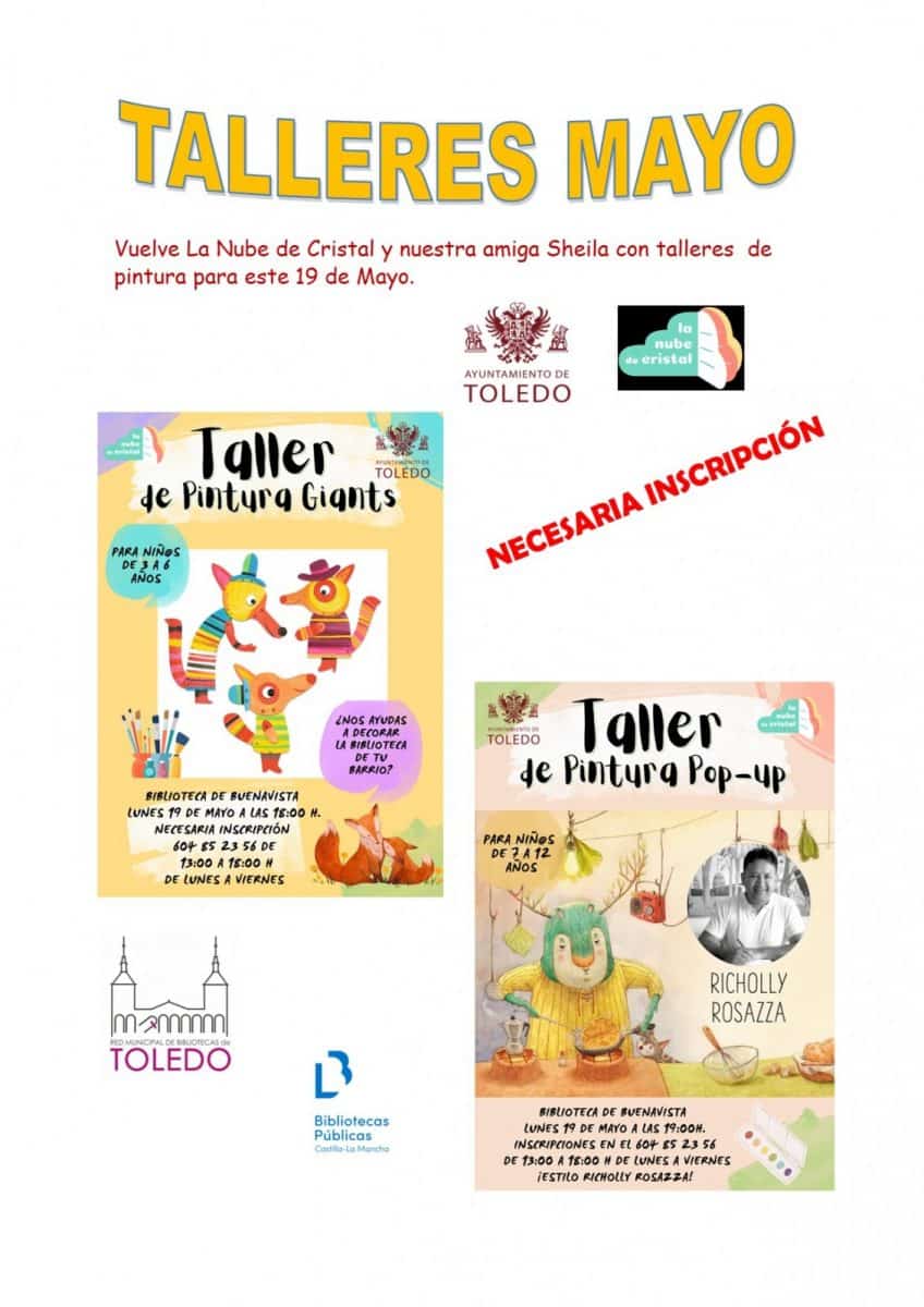 Aquí tienes algunas alternativas para el título «Talleres Mayo»: 1. Capacitaciones de Mayo 2. Cursos y Talleres de Mayo 3. Actividades de Mayo: Talleres 4. Jornadas de Mayo: Talleres y Más 5. Talleres Creativos de Mayo 6. Mayo de Talleres y Capacitación 7. Programa de Talleres Mayo Si necesitas más opciones o un enfoque diferente, sólo dímelo.
