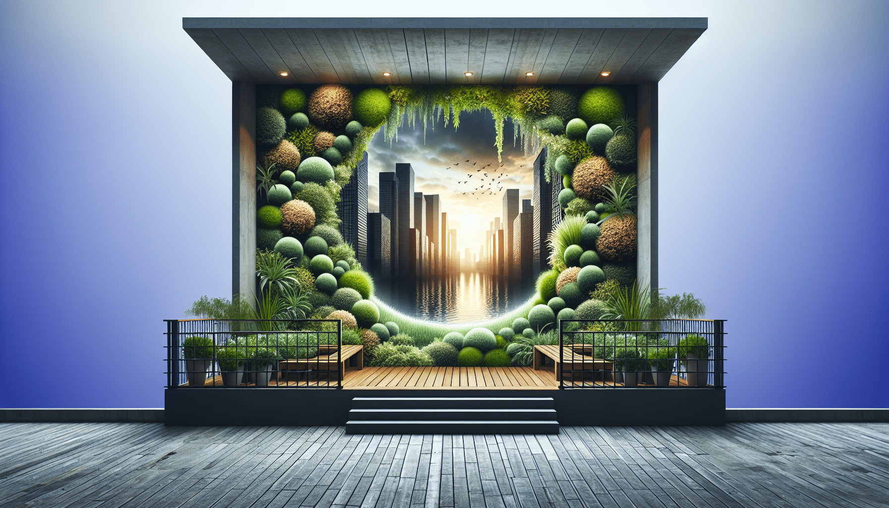 De Balcón Sombrío a Oasis Luminoso: La Magia del Césped Artificial en Espacios Urbanos