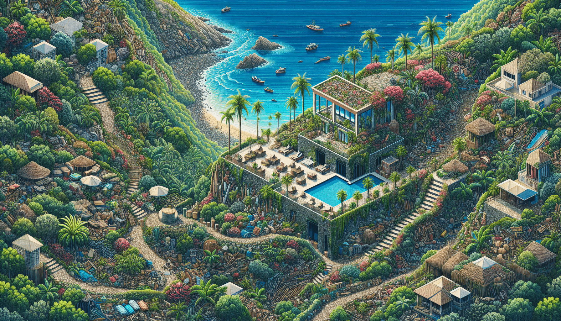 Del Olvido al Encanto: La Metamorfosis del Jardín Caribeño