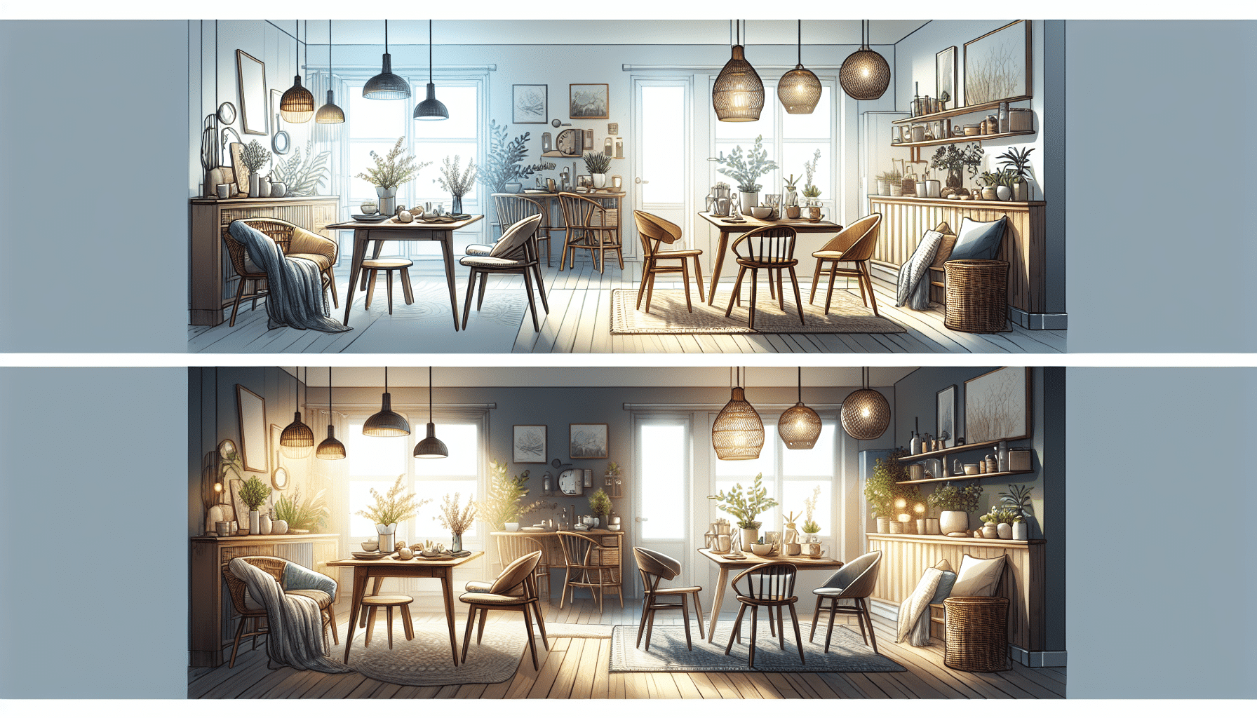 De Espacio Abierto a Comedor Acogedor: La Magia de la Transformación