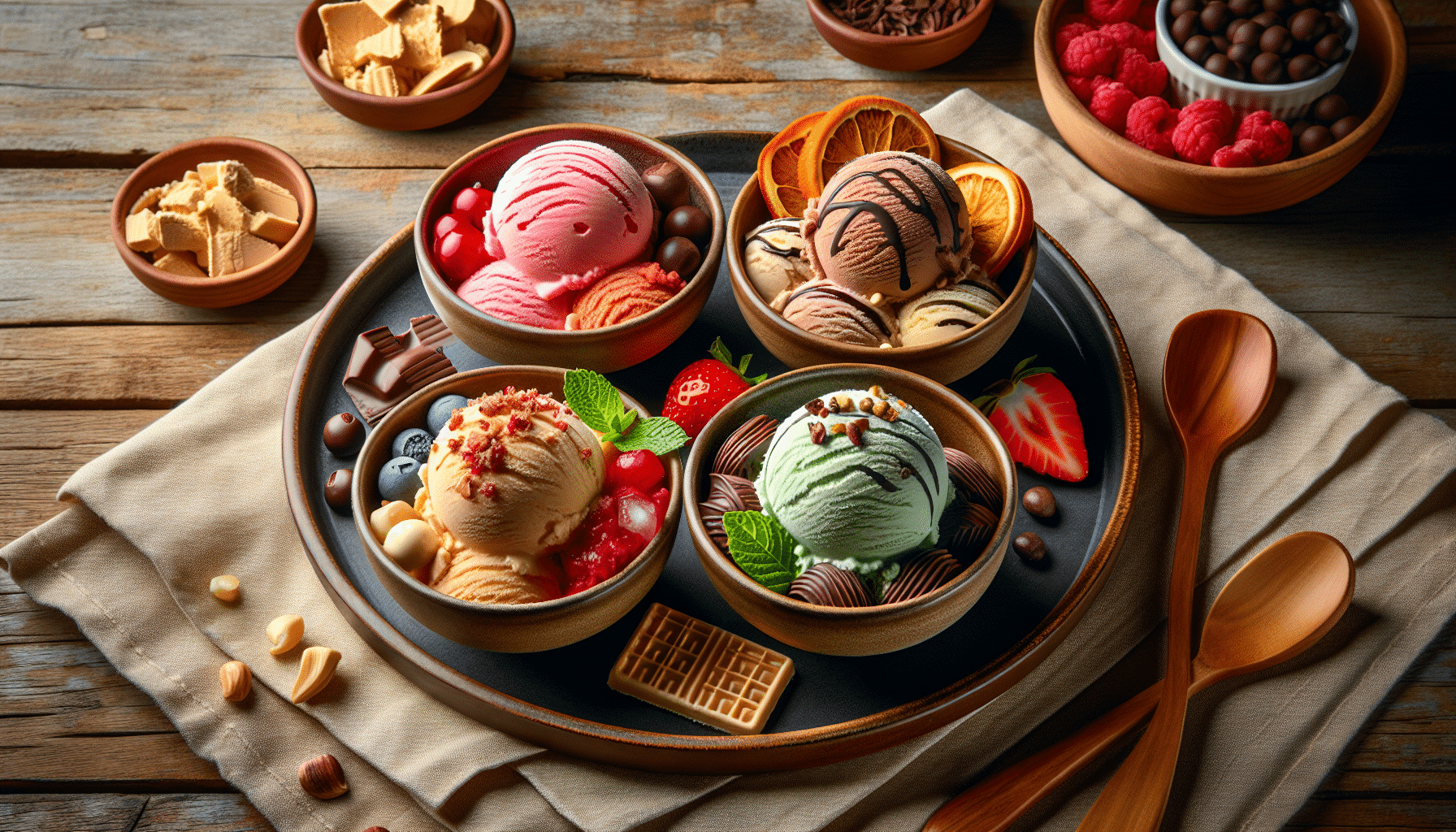 Cuatro Exquisitos Helados Caseros Sin Necesidad de Heladera