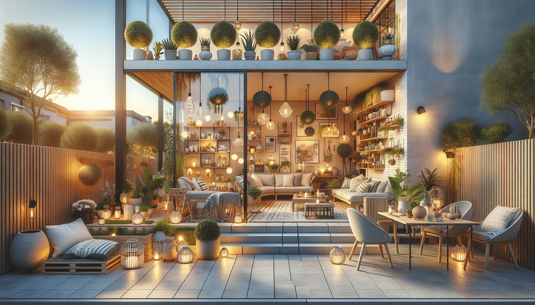 Transforma tu Espacio: Ideas Innovadoras para Patios y Terrazas Compactas