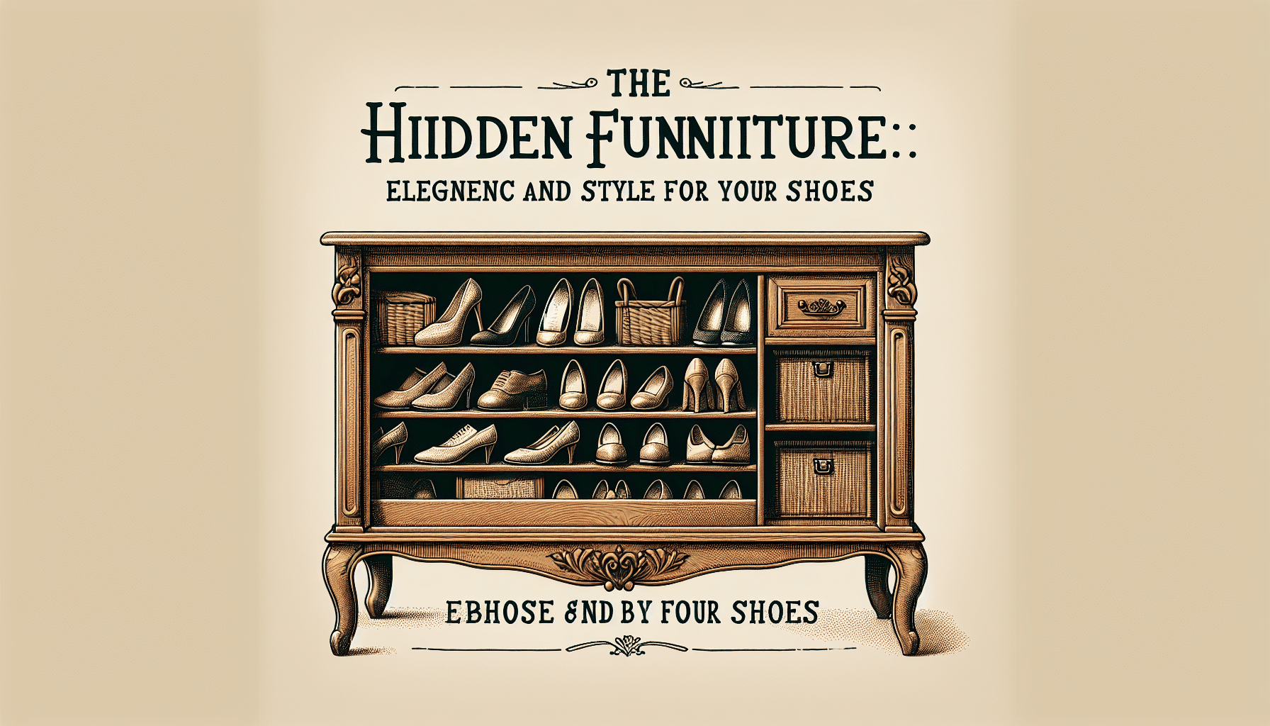 El Armario Secreto: Estilo y Sofisticación Para Guardar Tus Zapatos