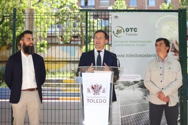 El alcalde promueve un Casco Vivo con iniciativas para mejorar la calidad de vida de los residentes, como la Comunidad Energética.