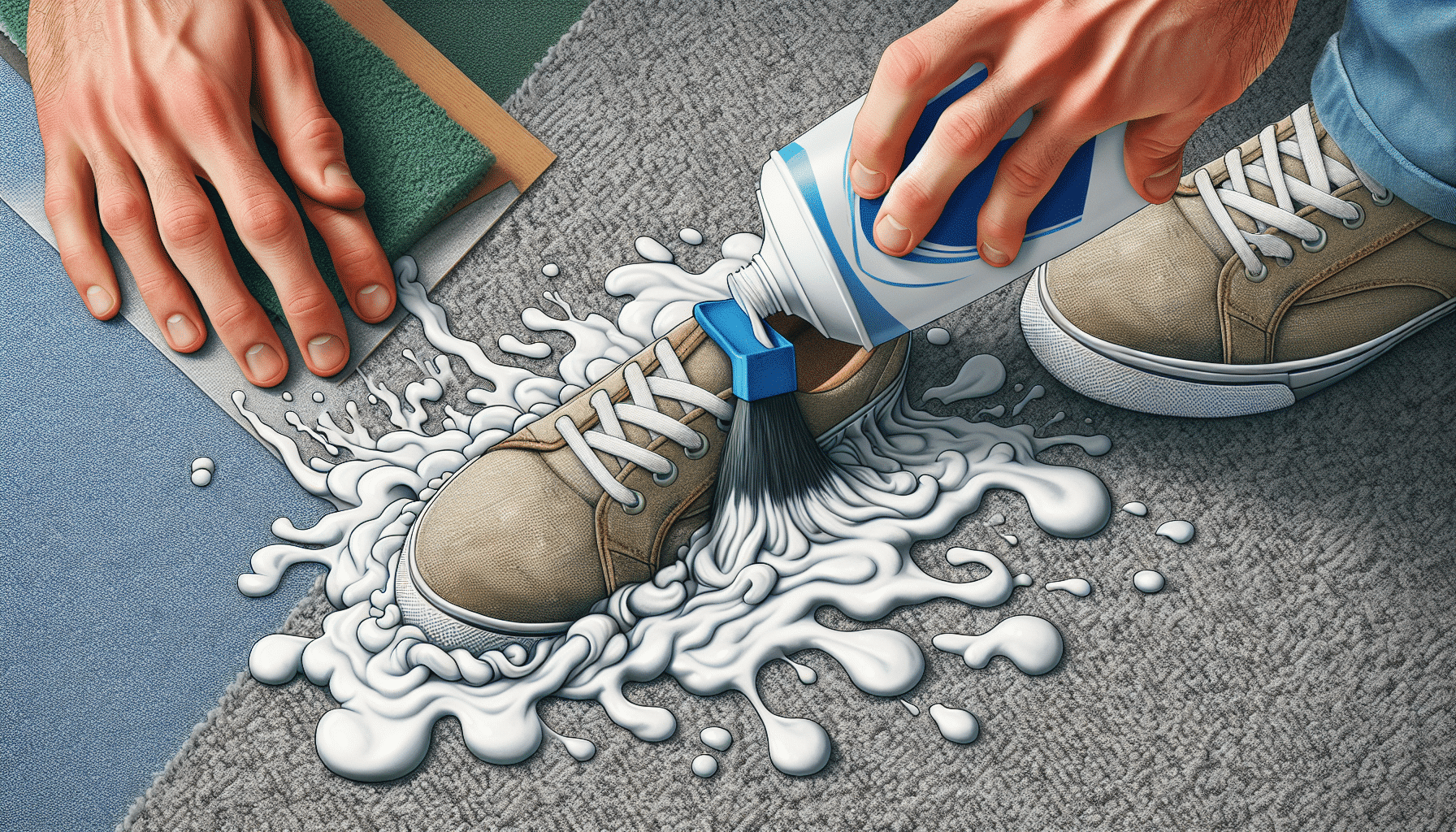 Elimina Manchas de la Alfombra de Forma Efectiva con Espuma de Afeitar