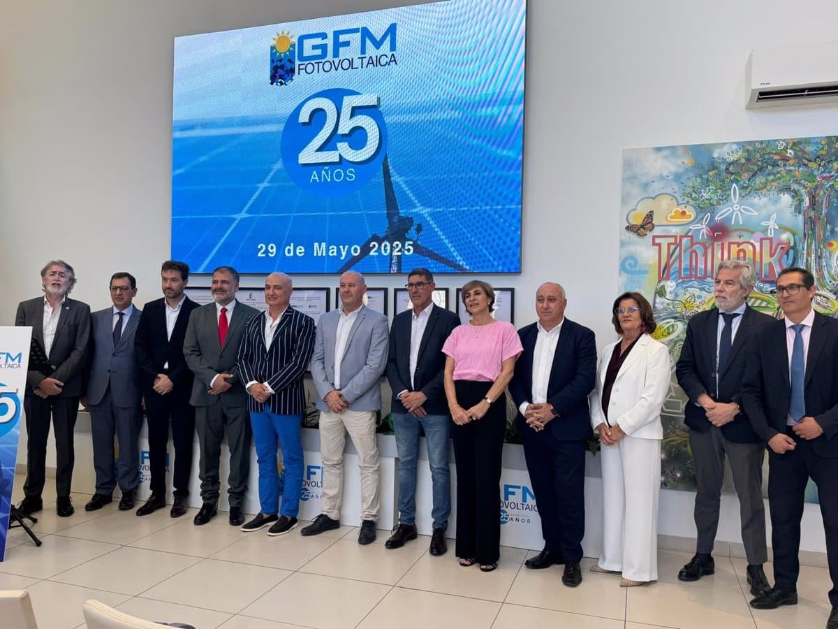 Gfm conmemora desde Villacañas 25 años de compromiso, innovación y liderazgo en energías renovables.