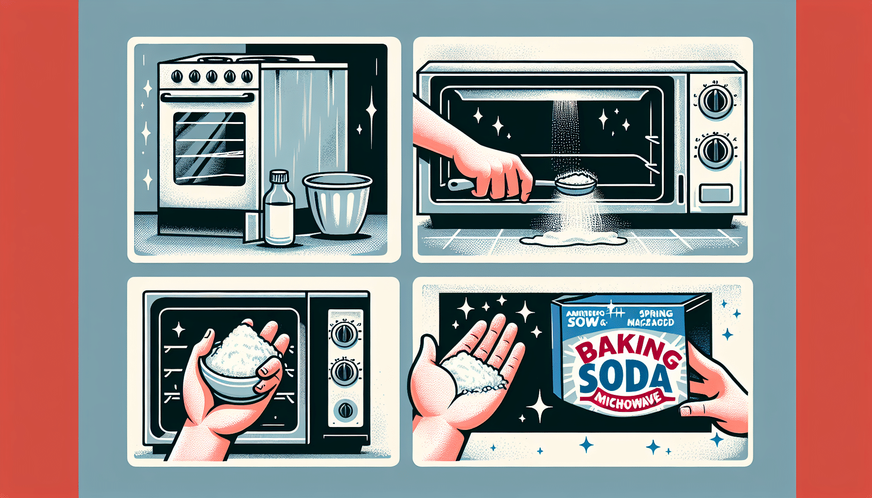 Limpieza Efectiva del Horno y Microondas: Uso del Bicarbonato de Sodio