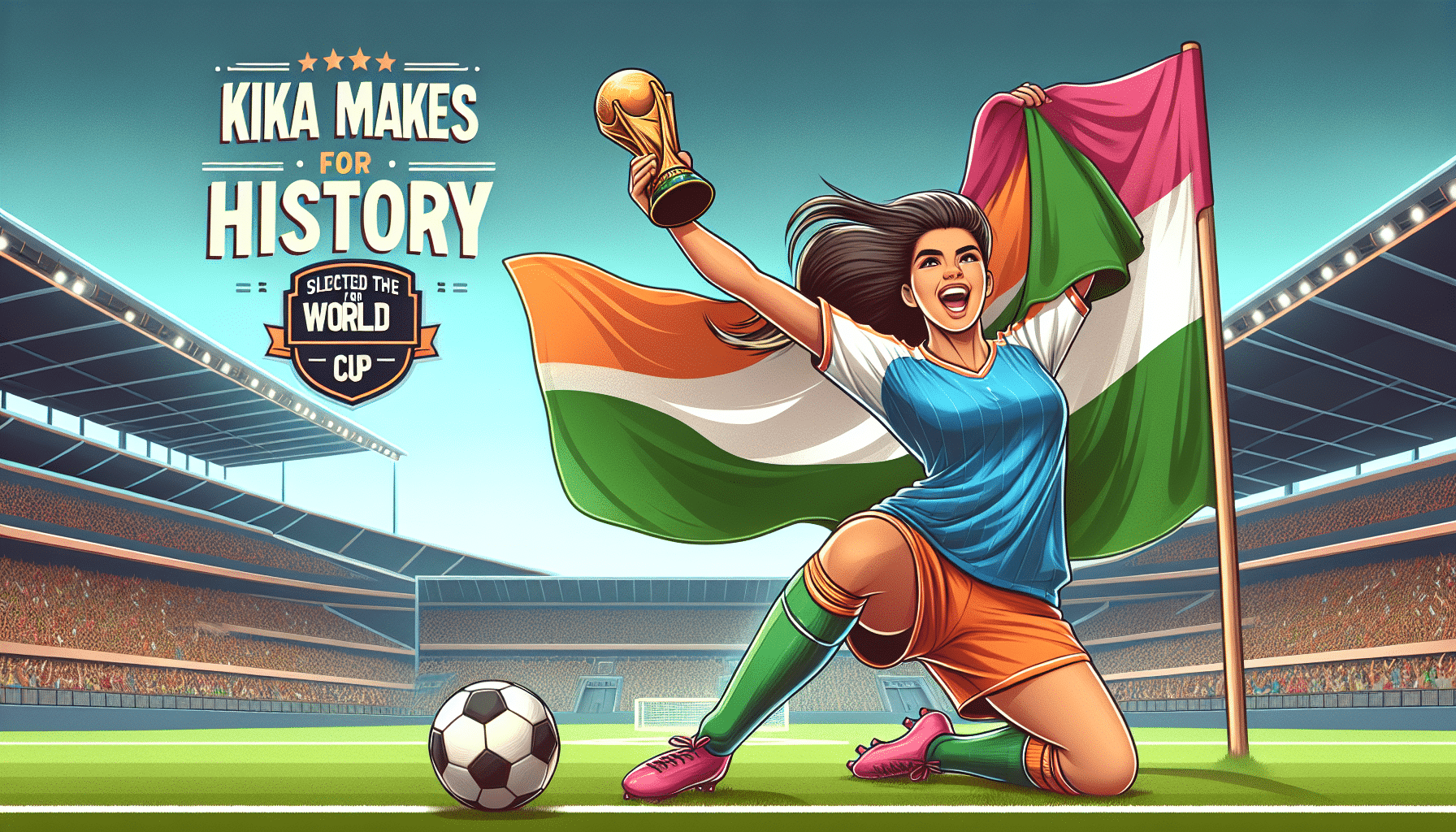 Kika Hace Historia: Seleccionada para la Copa del Mundo
