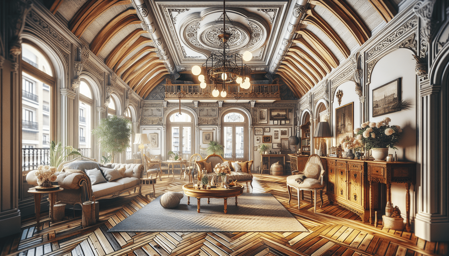 Descubre los Encantos del Atractivo Ático de María Patiño en Madrid