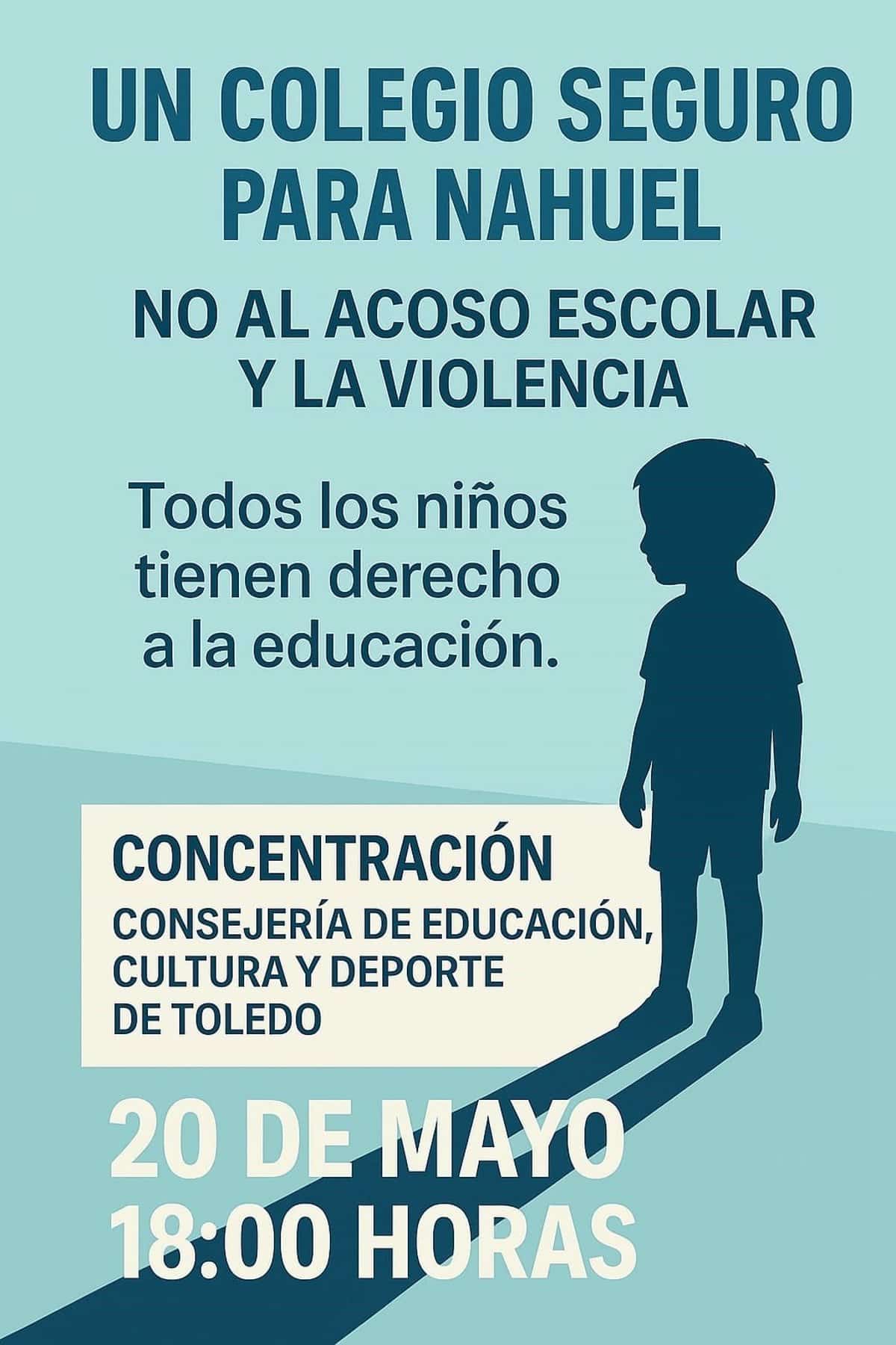 Madre de estudiante con autismo en Torrijos se manifiesta por una educación que garantice su escolarización en un centro «seguro»