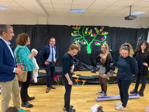 Más de 1.000 estudiantes se involucran en las actividades de inclusión del proyecto MUS-E en la provincia de Toledo.