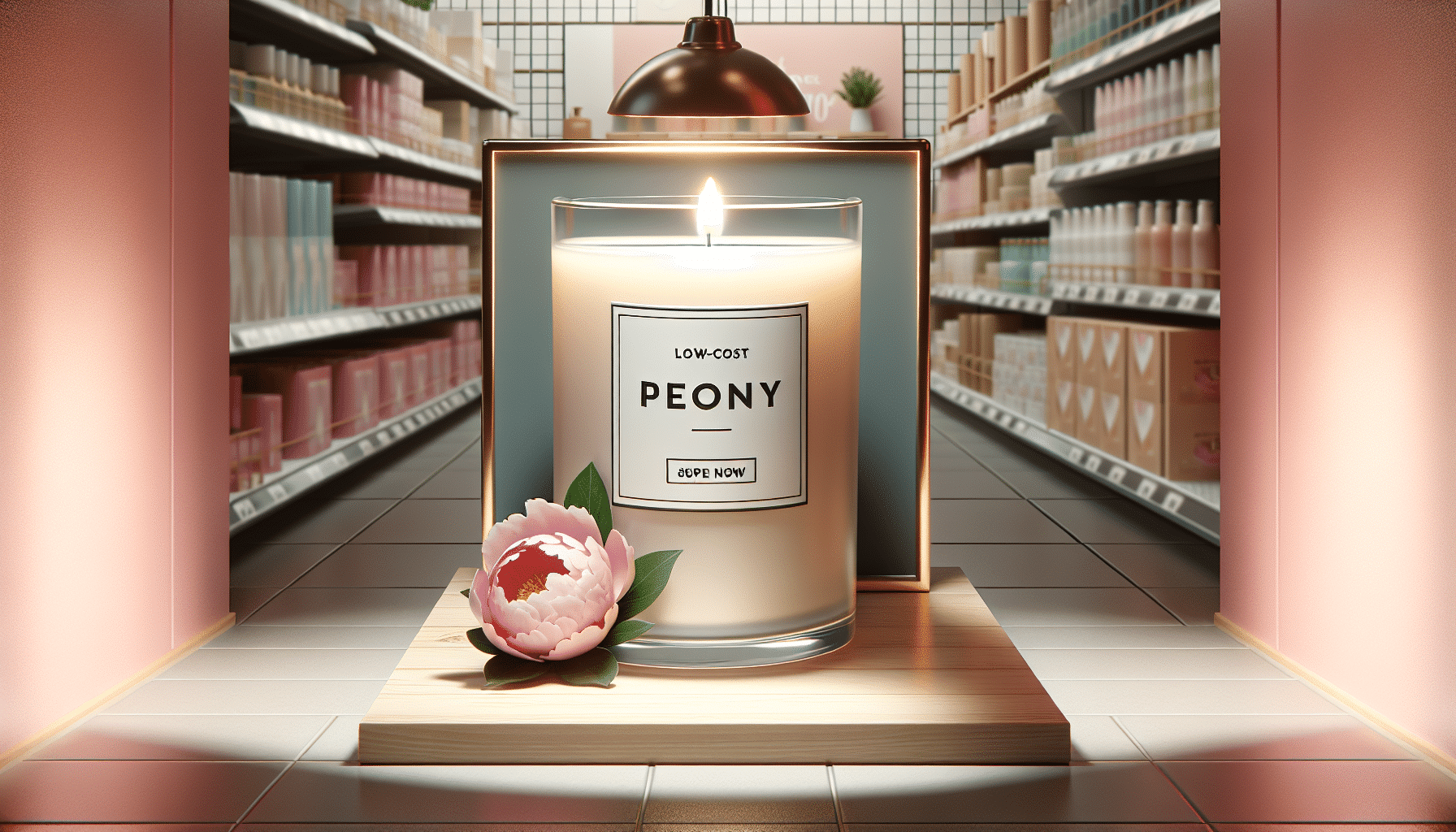 Mercadona Lanza Vela de Peonía Económica Inspirada en Zara Home