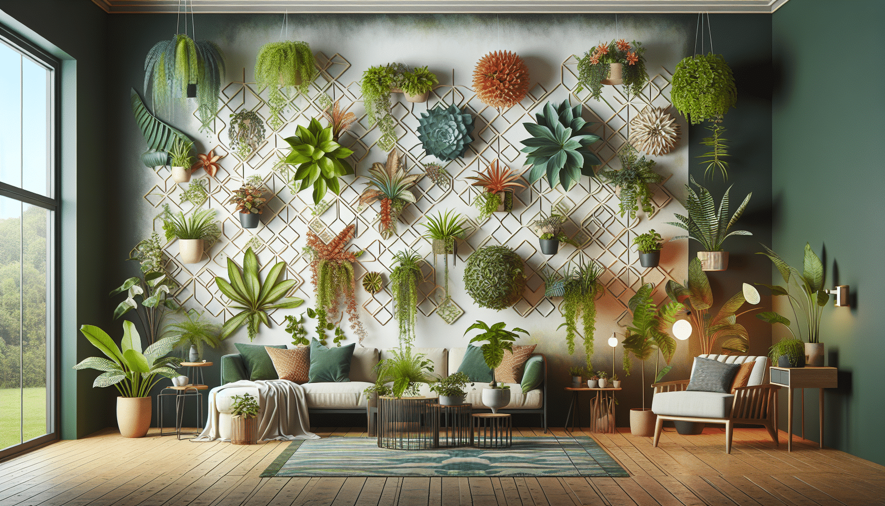 Transforma tus Espacios: 7 Ideas Creativas para Decorar con Plantas y Revivir tus Paredes