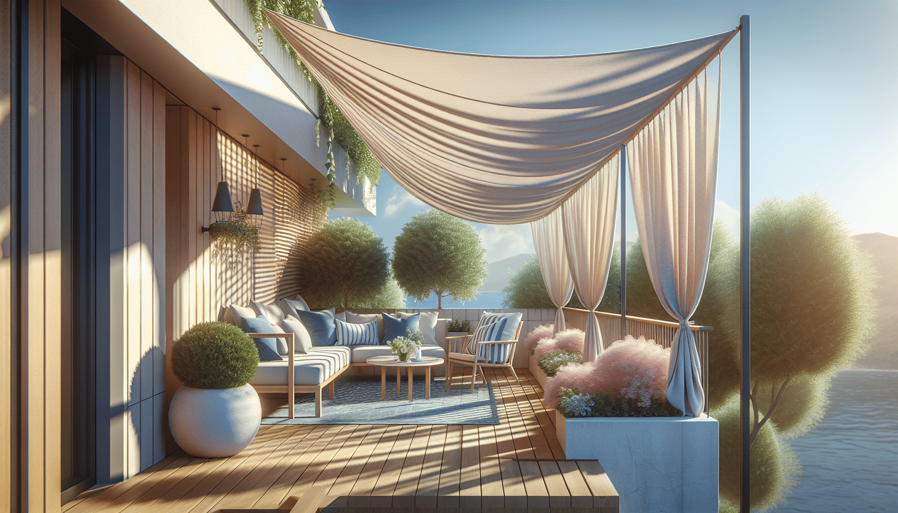 Renueva Tu Espacio Exterior: Elegancia y Funcionalidad con el Toldo Vela de Bauhaus