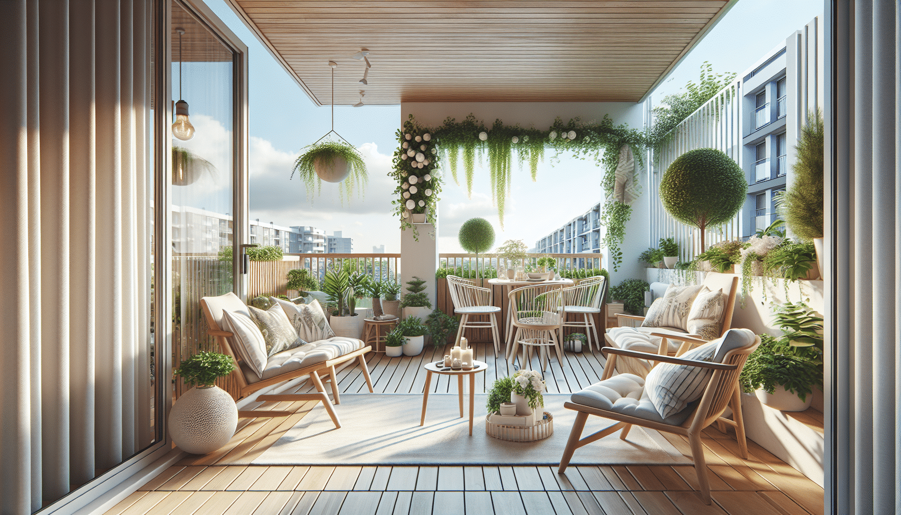 Convierte Tu Balcón en un Oasis Exterior con este Conjunto de Ikea