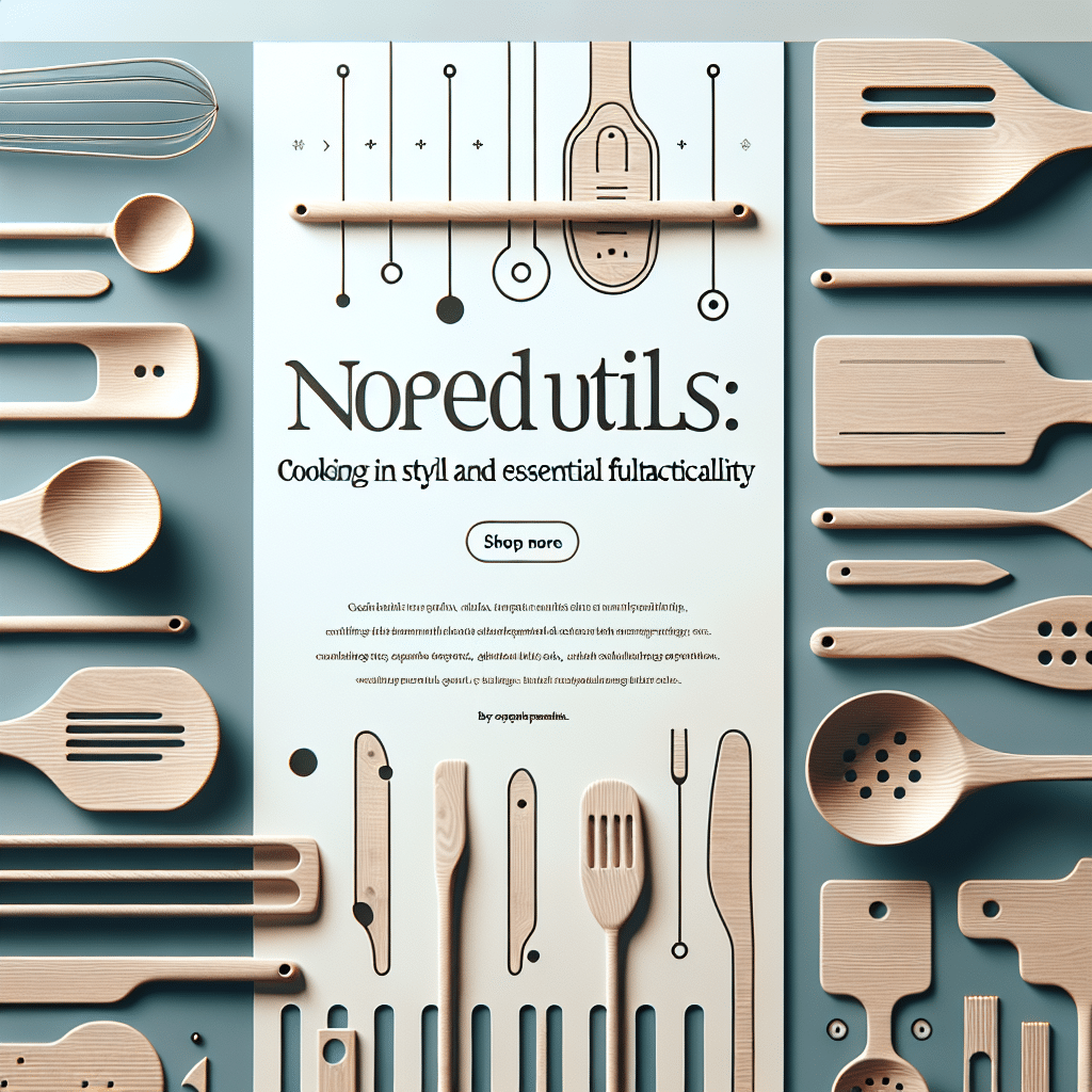 Utensilios Nórdicos: Cocinar con Estilo y Funcionalidad Esencial