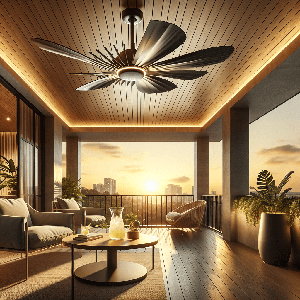 Ventiladores de Techo: Elegancia y Práctica Brisa para Tu Terraza