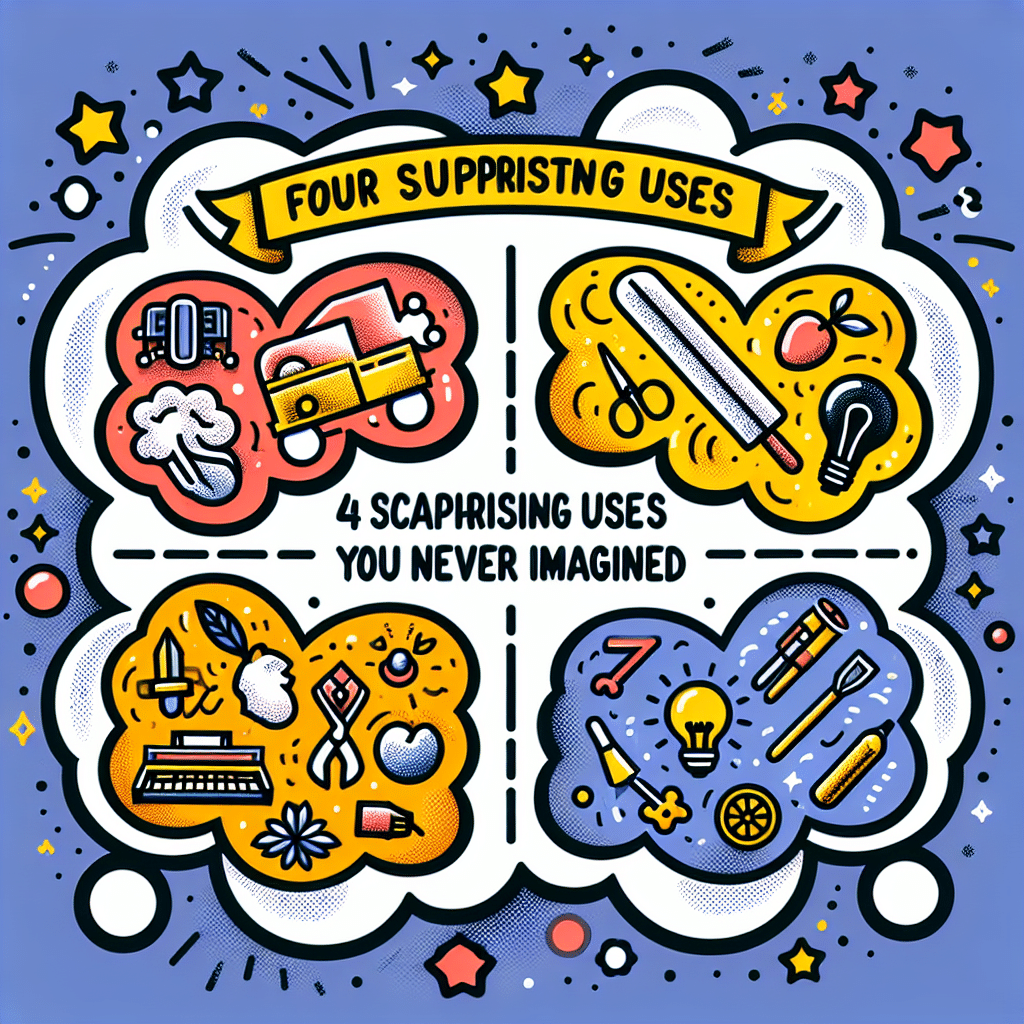 Cuatro Usos Sorprendentes que Nunca Imaginaste