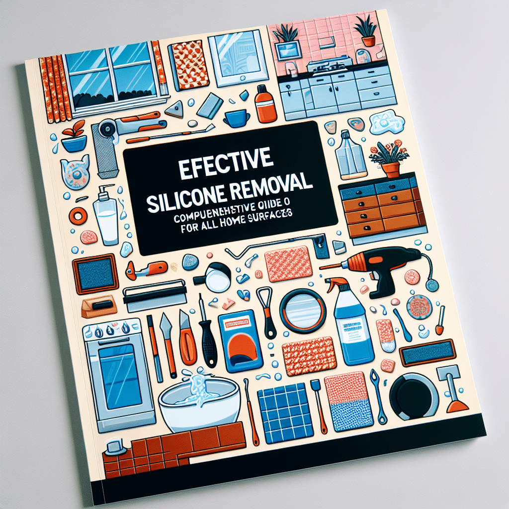 Eliminación Eficaz de Silicona: Guía Completa para Todas las Superficies del Hogar