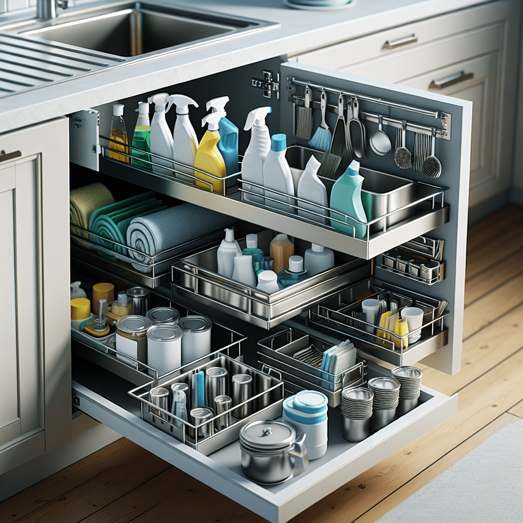 Soluciones Creativas para Optimizar el Espacio Bajo el Fregadero