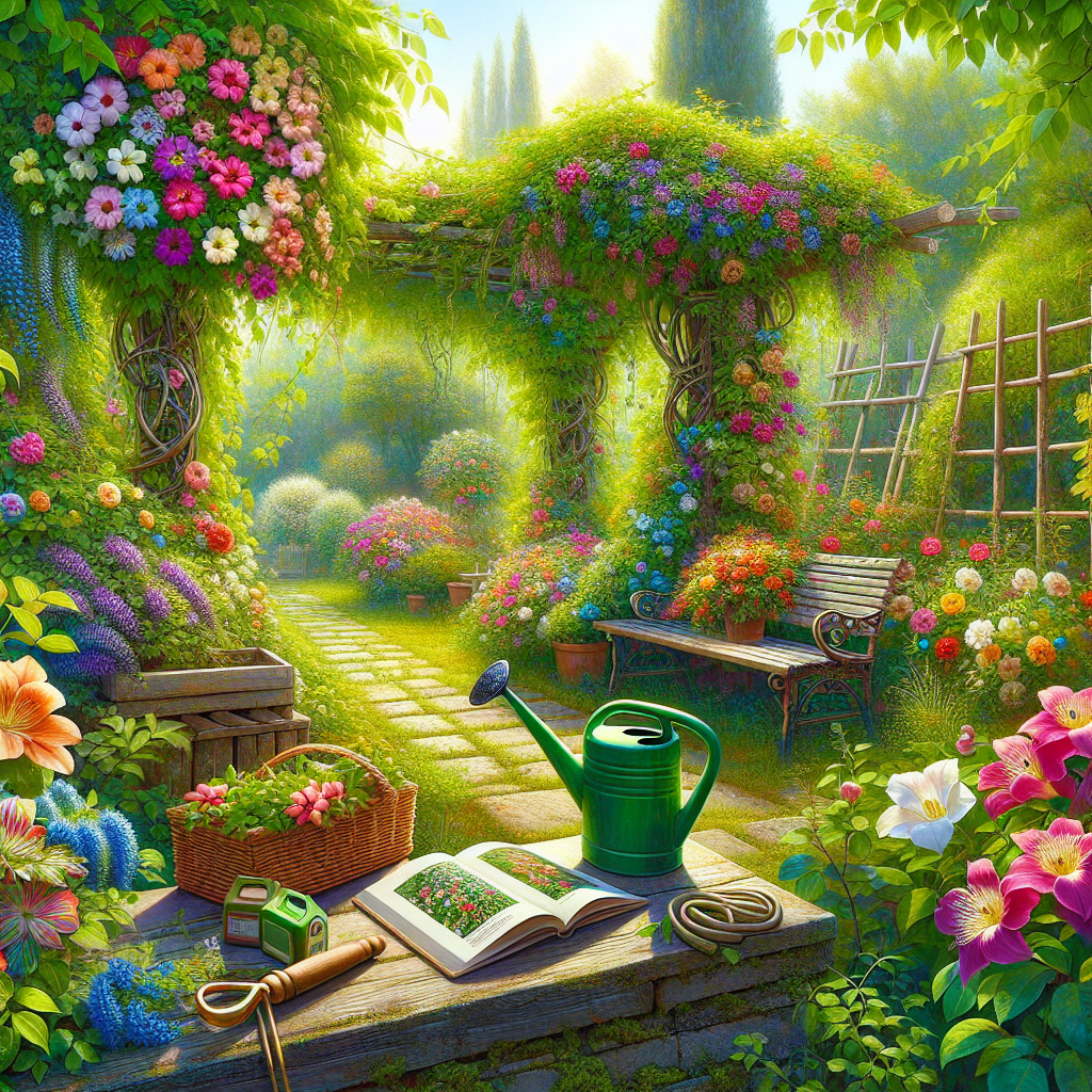 Plantas Trepadoras con Flores: Ideales para Principiantes