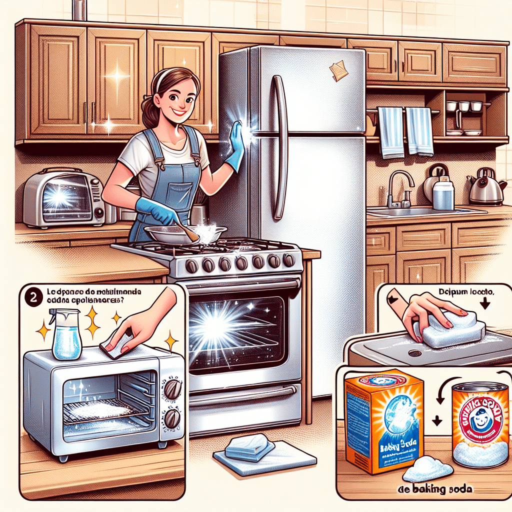 Cómo Usar Bicarbonato de Sodio para Mantener tus Electrodomésticos Relucientes