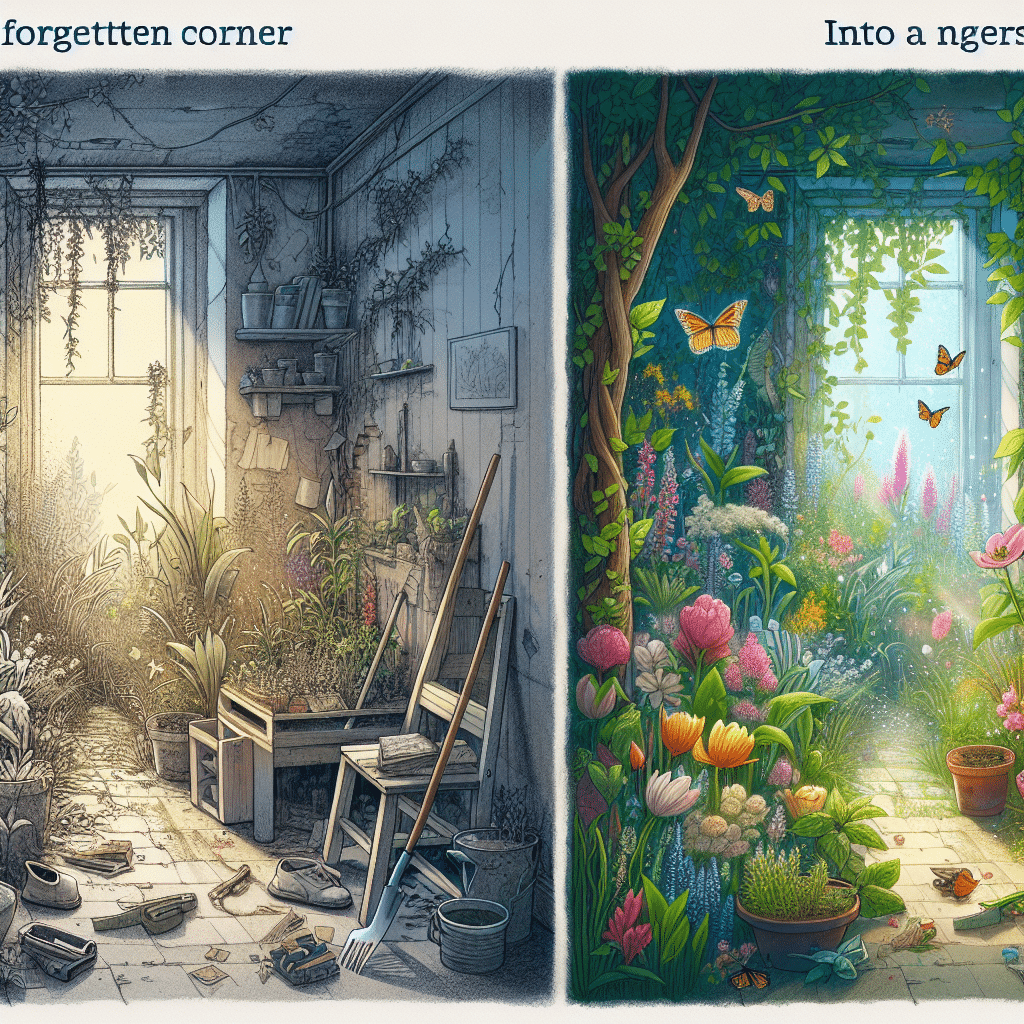 De Esquina Olvidada a Oasis: La Evolución de un Jardín Encantador