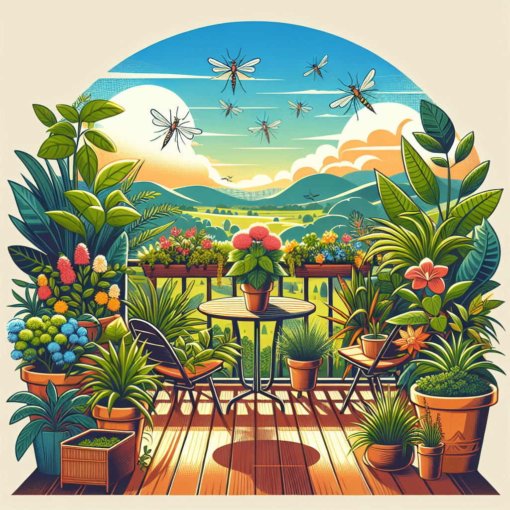 Plantas Infalibles para Ahuyentar Mosquitos en Tu Balcón Este Verano