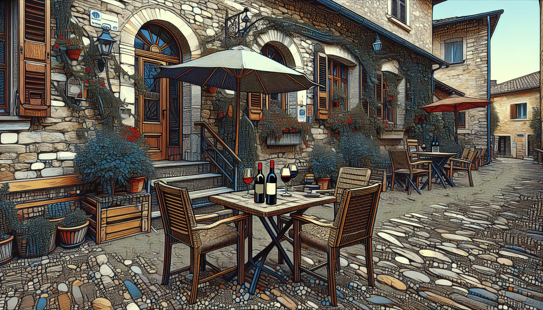 Un Refugio para el Café Matutino y el Vino Vespertino