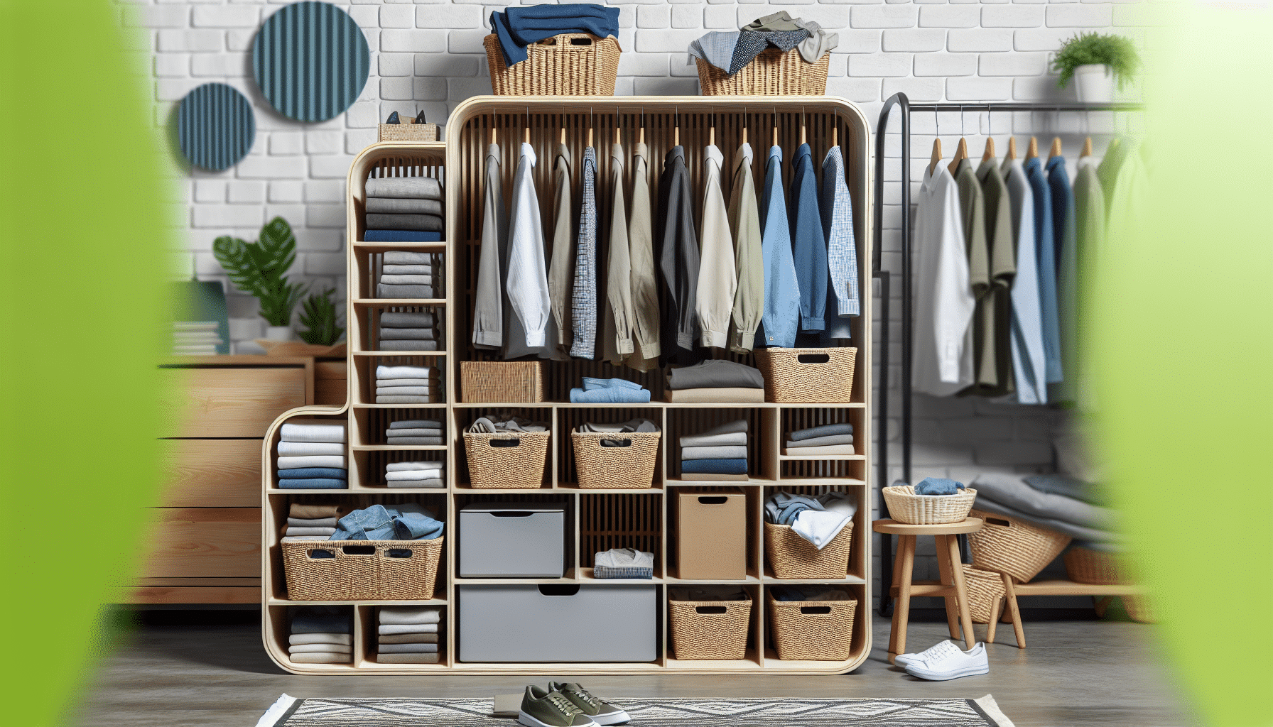 Cesto Ideal de Kave Home: Organiza tus Prendas en Espacios Pequeños