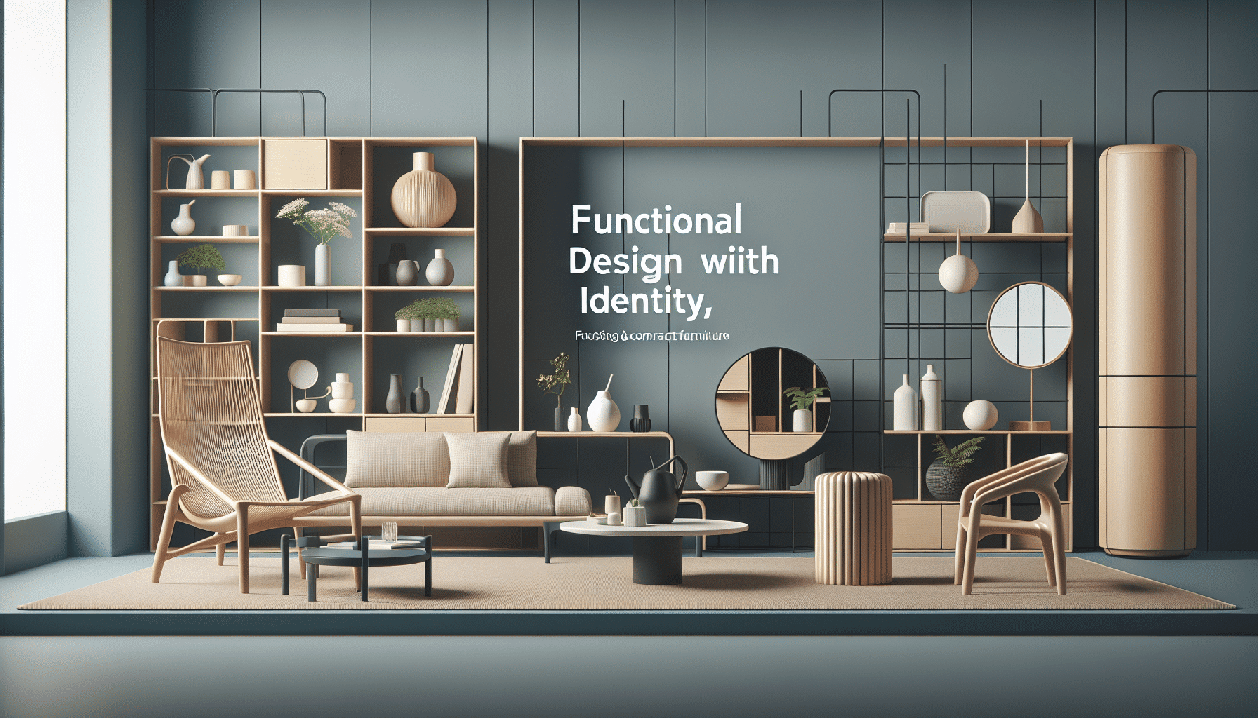 Mobiliario con Propósito: Diseño Funcional y Personalizado para Hogar y Contract