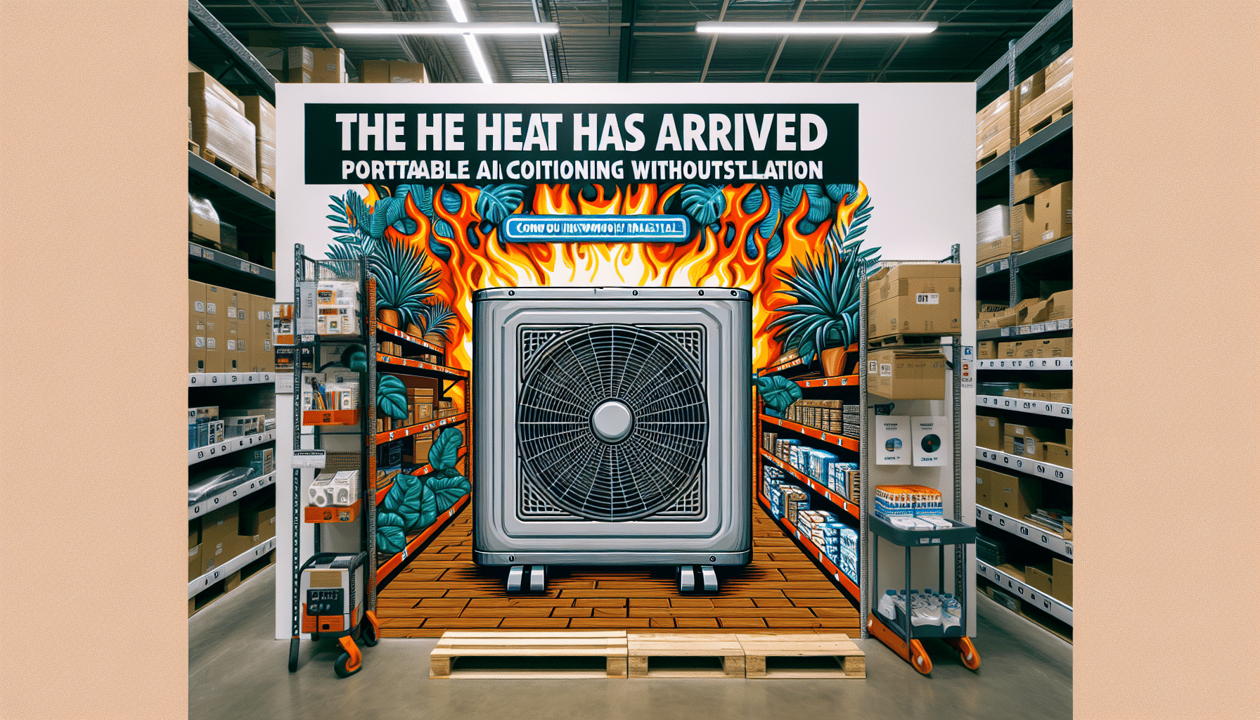 Aire Fresco al Instante: Descubre el Aire Acondicionado Portátil de Leroy Merlin Sin Necesidad de Instalación