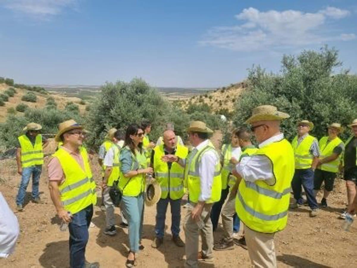 El MAPA supervisa las obras de riego sostenible en Mora y Mascaraque, que finalizarán en primavera de 2027
