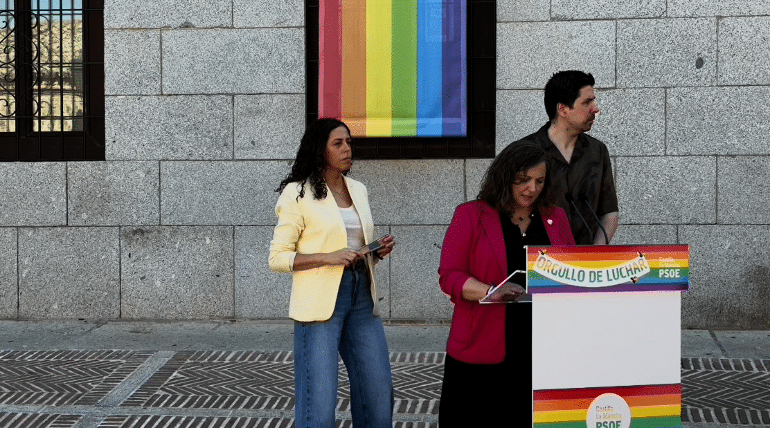 El PSOE resalta los logros en derechos LGTBI y la igualdad en CLM frente a la intolerancia del PP y Vox.