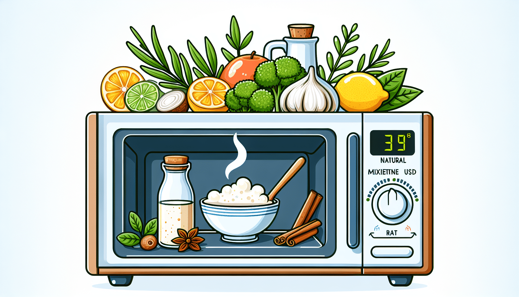 Limpia y Refresca Tu Microondas con Esta Solución Natural