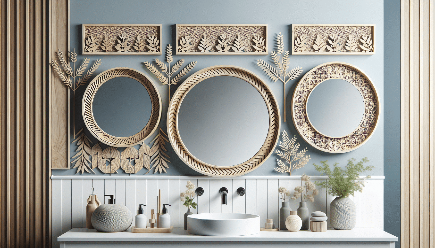 Espejos Escandinavos para Baños: Elegancia y Praticidad