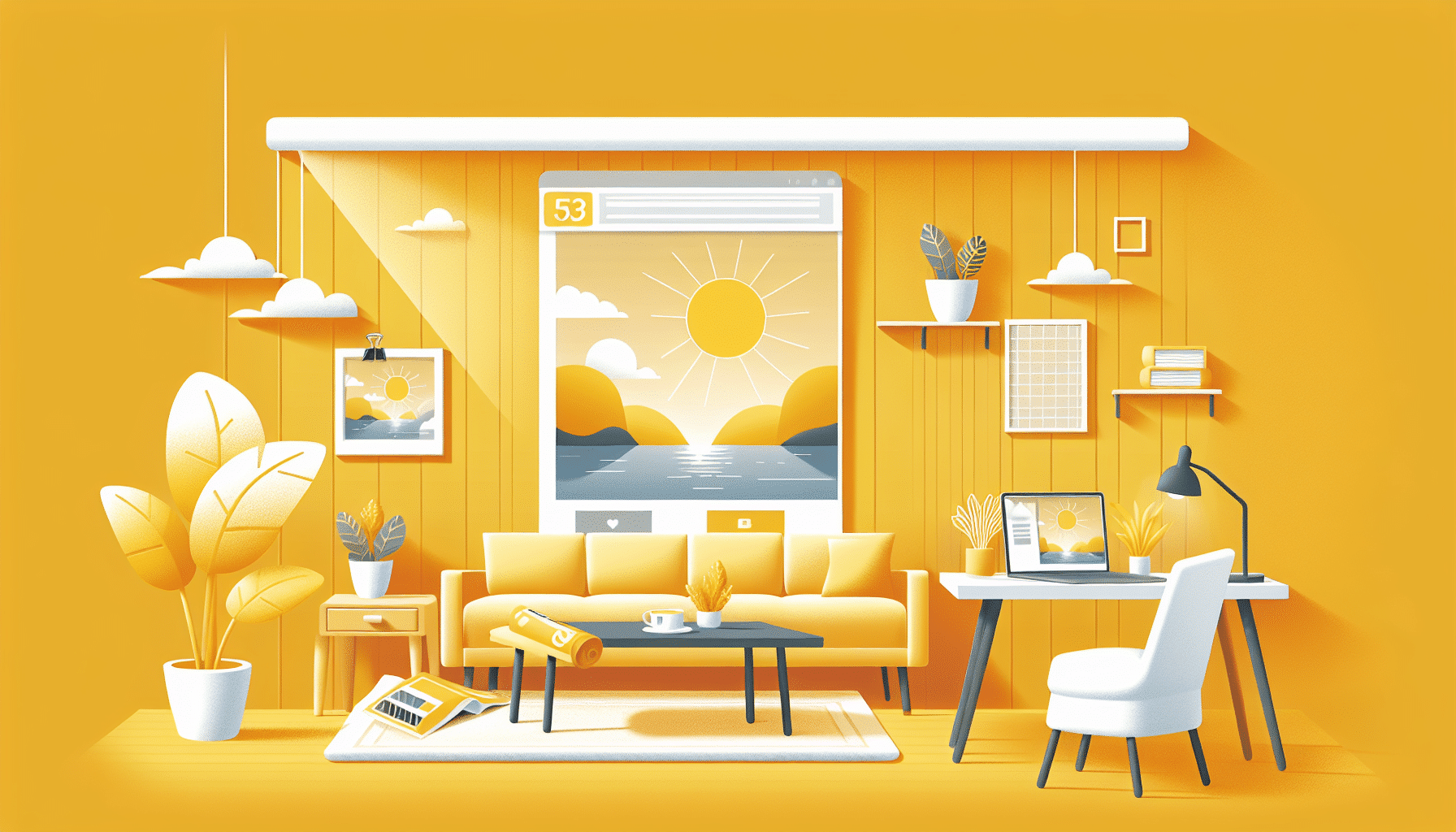 Novedad en Protección Solar: Estor Low Cost Introduce el Elegante Amarillo Mantequilla