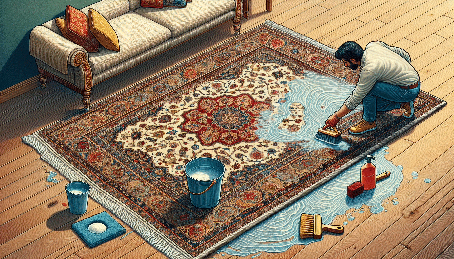 Guía Definitiva para Cuidar y Limpiar Alfombras Persas Sin Riesgo