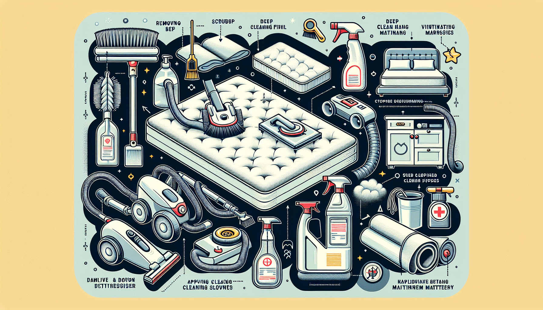 Métodos Efectivos para una Limpieza Profunda y Cuidado Óptimo del Colchón
