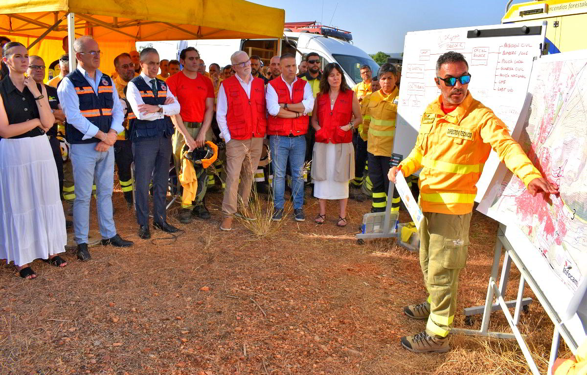 Infocam Realiza Quemas Controladas en Puertollano para Prevenir Incendios en la Región Minera