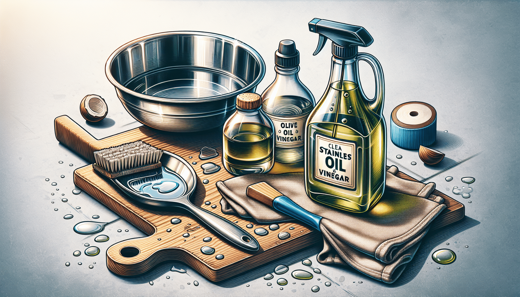 El Secreto Definitivo para Brillar el Acero Inoxidable: Aceite de Oliva y Vinagre de Mercadona