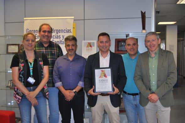 La Gerencia de Urgencias y Emergencias del SESCAM recibe el galardón Platino en los EMS ‘Angel Awards’ por su destacada atención al ictus.