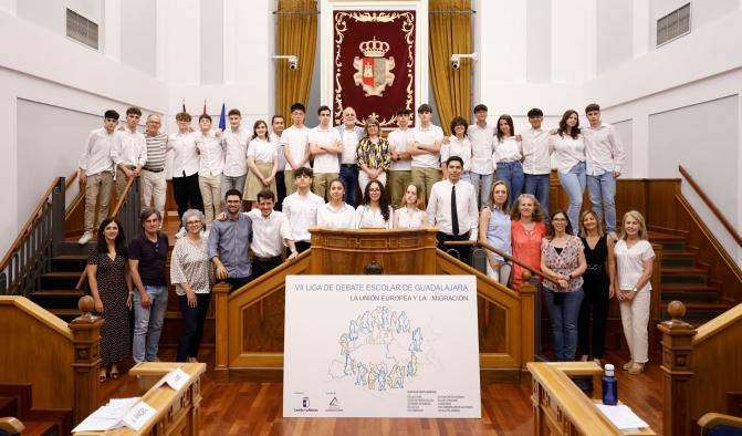 Los Institutos Agustiniano y Alejo Vera se coronan campeones de la VII Liga de Debate Escolar en Guadalajara