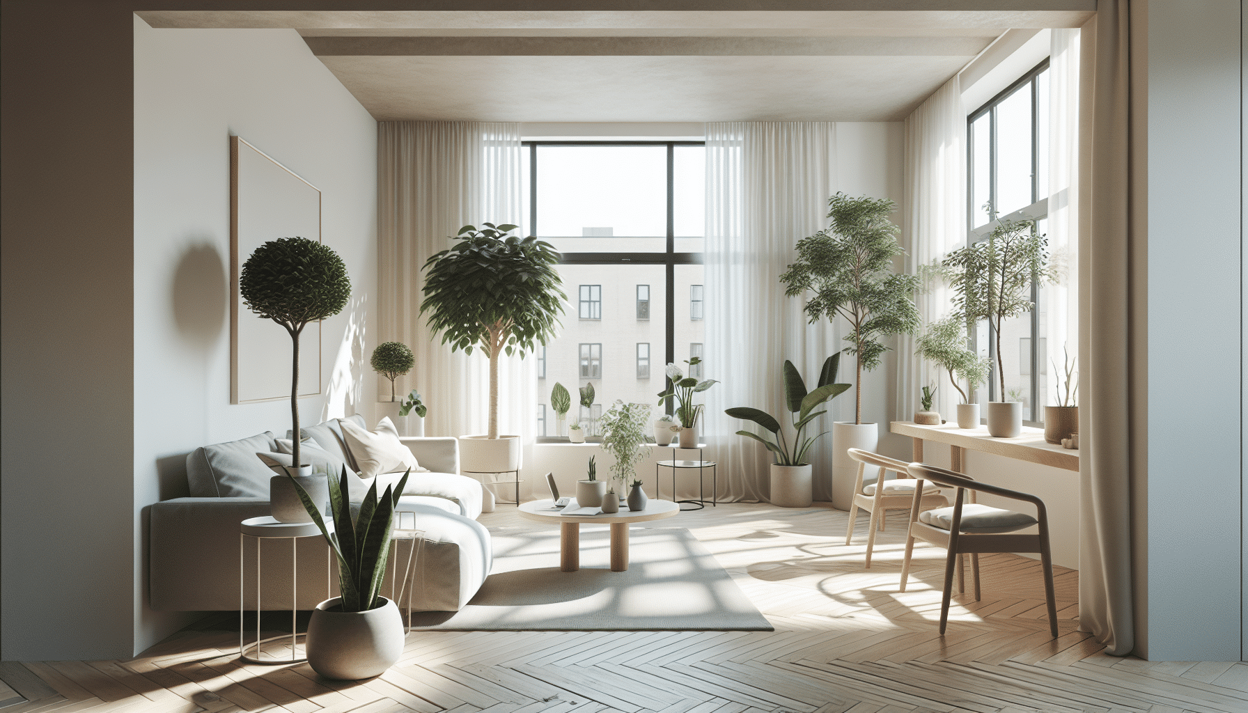 Naturaleza Nórdica: Armonía y Frescura en 51,8 m²