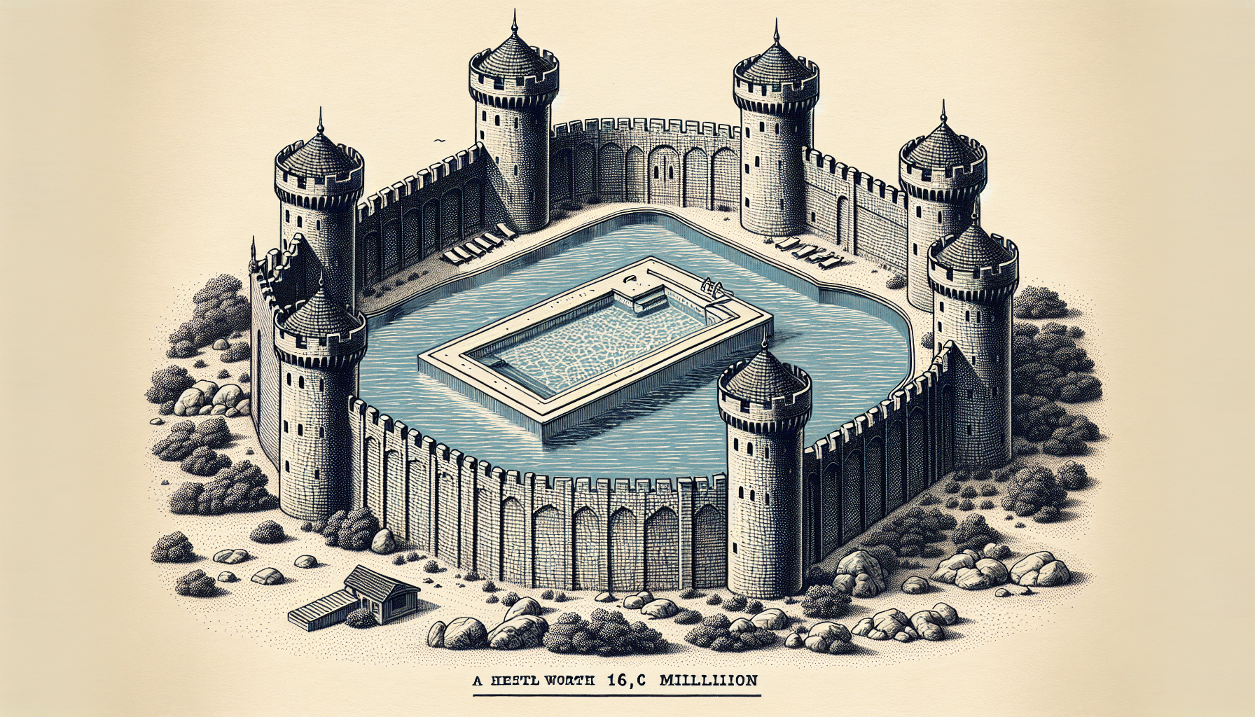 Fortaleza de Ensueño con Piscina Climatizada: Valorada en 1,6 Millones