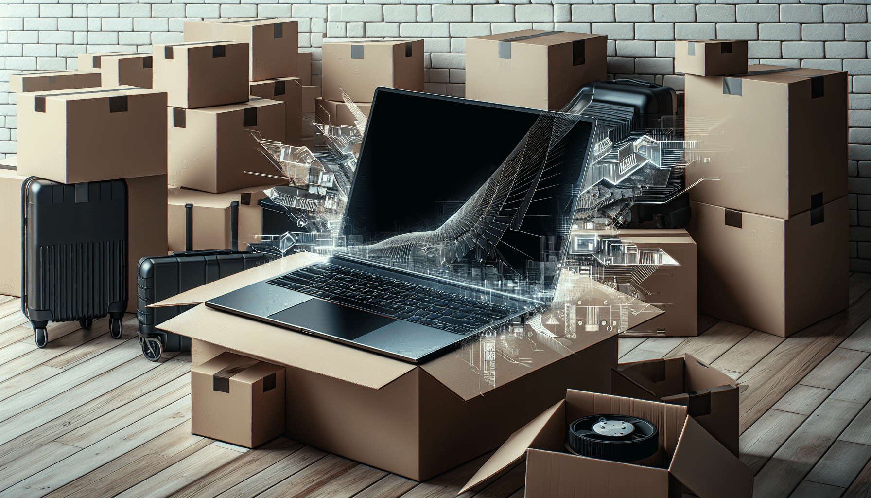 Portátil Moderna: La Aliada Perfecta para tus Mudanzas
