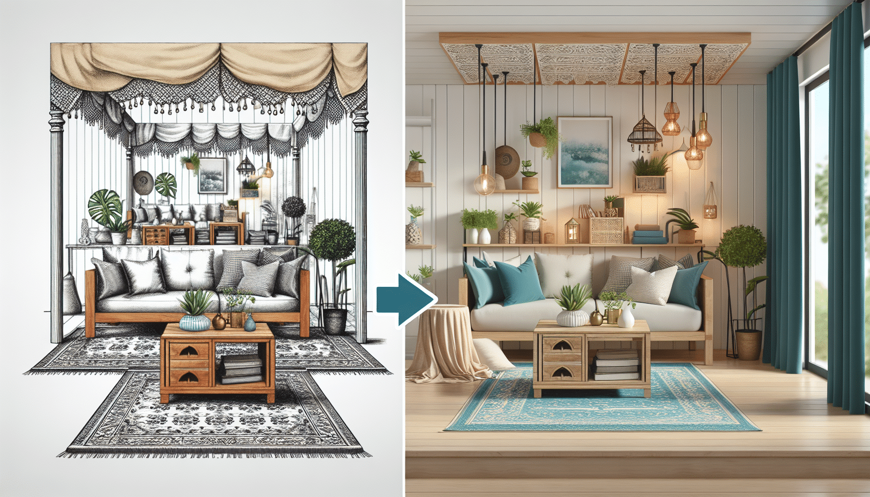 Renueva Tu Hogar: Mesa Auxiliar Versátil con Estilo Ikea y Encanto de Bazar