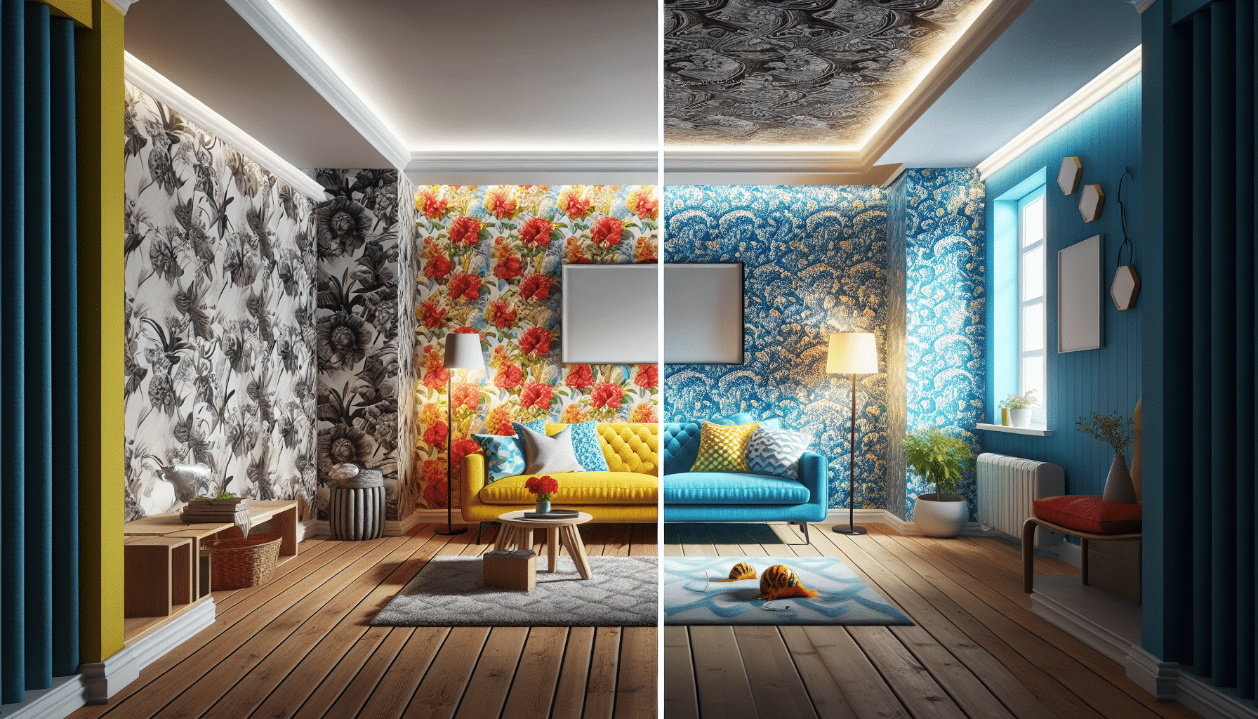 Increíble Cambio: El Impacto del Papel Pintado