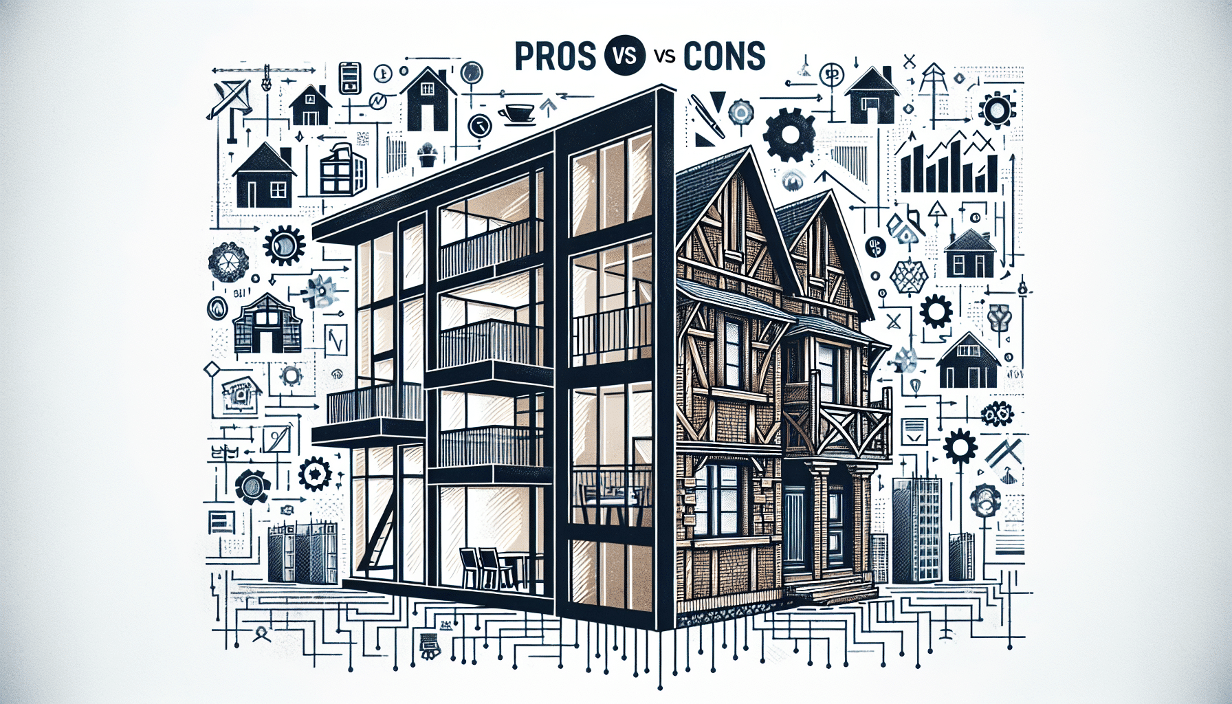 Pros y Contras: Comparativa entre Construcción Moderna y Tradicional